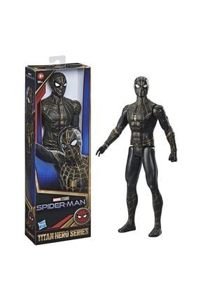 Marvel Studıos Spider-man Titan Hero Figur Black And Gold Spiderman 2807