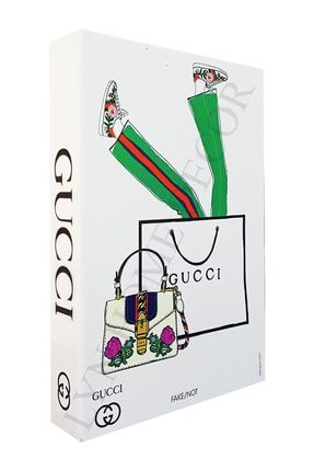 Gucci Yeşil Pantolon Dekoratif Kitap Kutu lyn1133kk