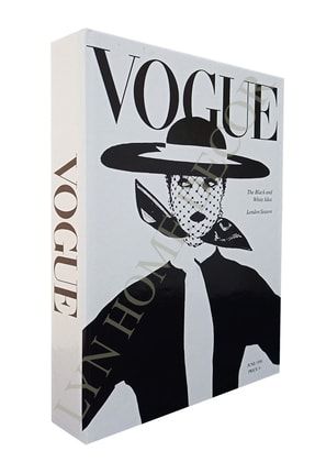 Vogue The Black And Dekoratif Kitap Kutu lyn1133kk