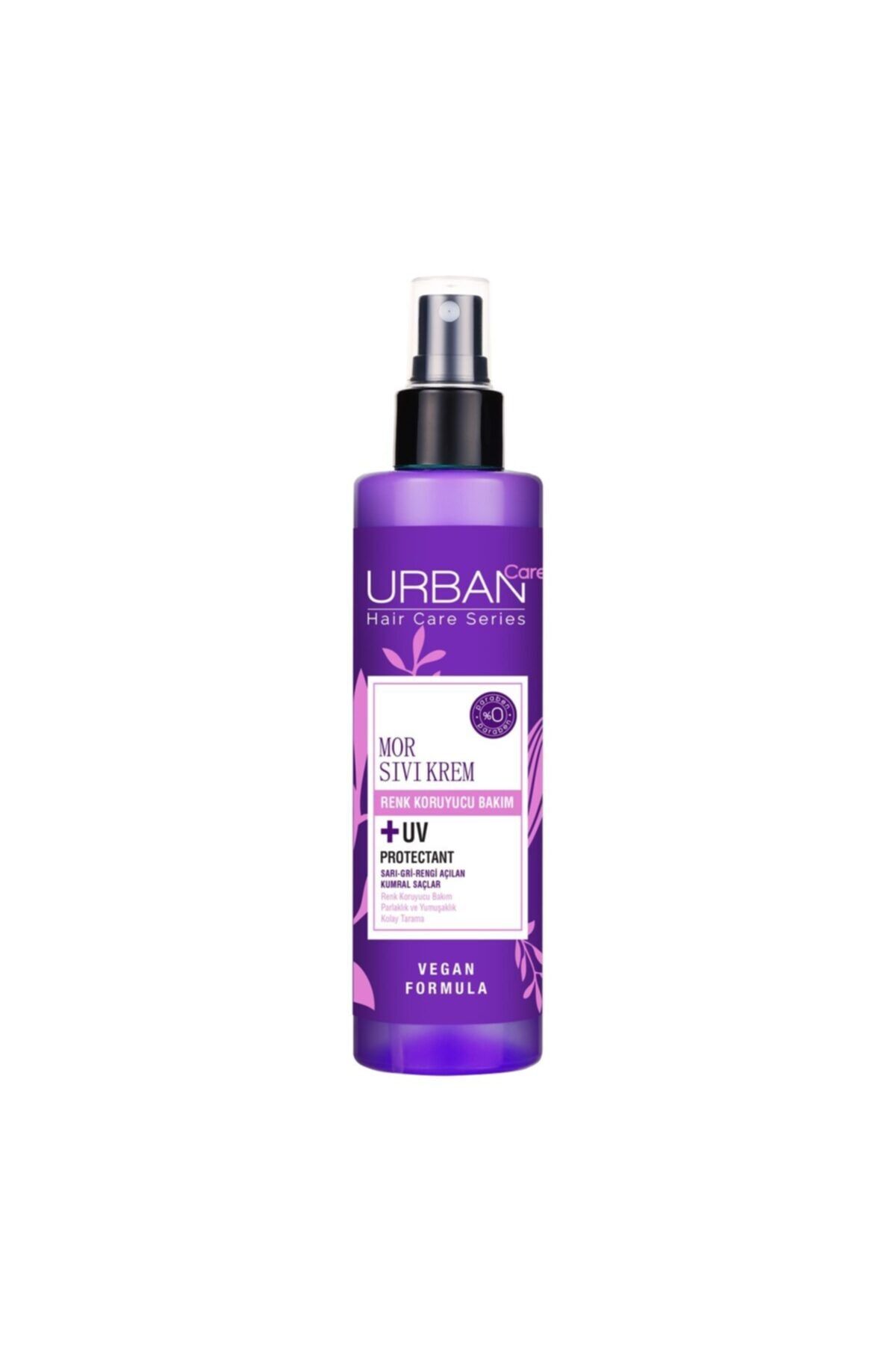 Urban Care ضد نارنجی کرم مراقبتی مایع موی بنفش دوفازی