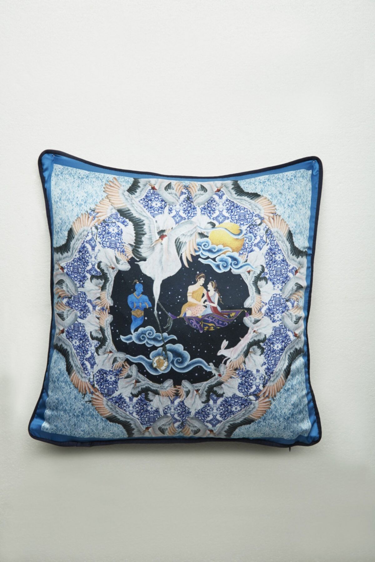 Martius-1001 Nights Tales Sky Throw Pillow 2