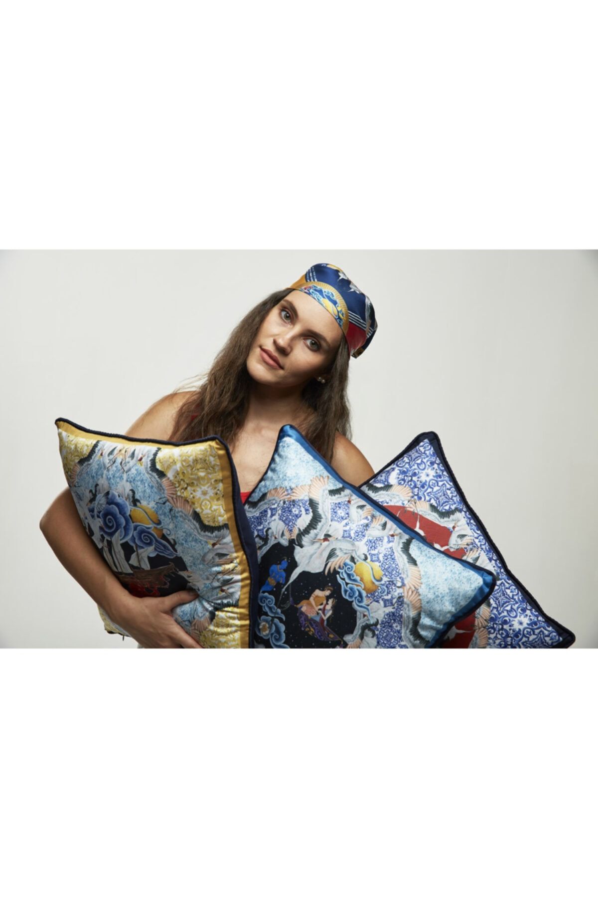 Martius-1001 Nights Tales Sky Throw Pillow 5