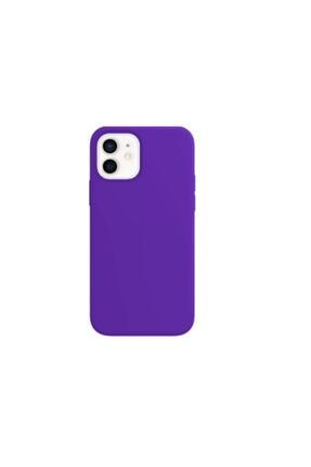 Iphone 12 Mini Rubber S Kılıf Purple