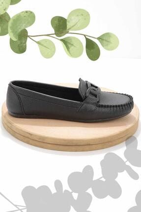 Siyah Kadın Loafer Ayakkabı K01651010009