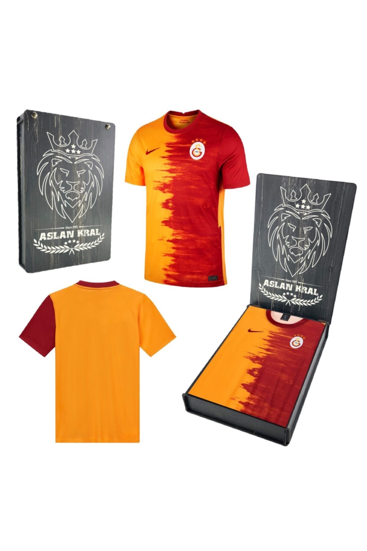 Galatasaray Orijinal Çocuk Forma 20/21 Hediyelik Ahşap Kutulu