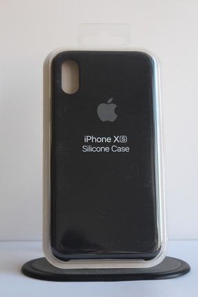 Iphone Xs Uyumlu Logolu İçi Süet Altı Açık Lansman Kılıf SENKLF015