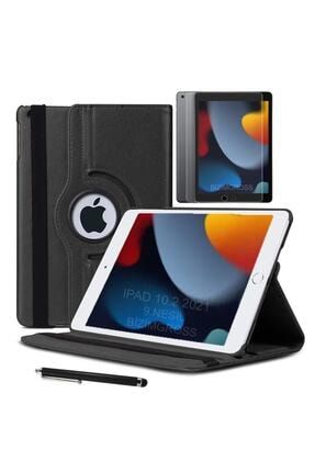 Ipad 10.2 2021 9.nesil Uyumlu Dönebilen Tablet Kılıfı + Ekran Koruyucu + Dokunmatik Kalem 10.2 Inç iPad9.NesilDonenSet