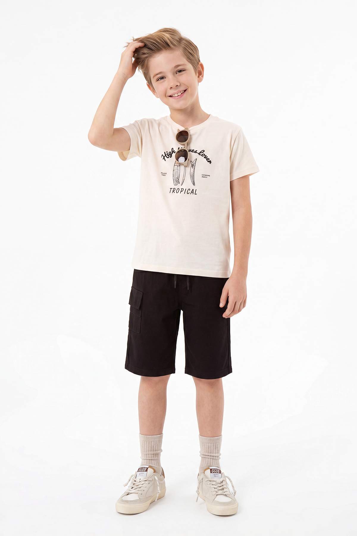 Trendyolmilla Kids Beyaz Erkek Çocuk Örme Alt - Üst Takım TKDSS26AU00147