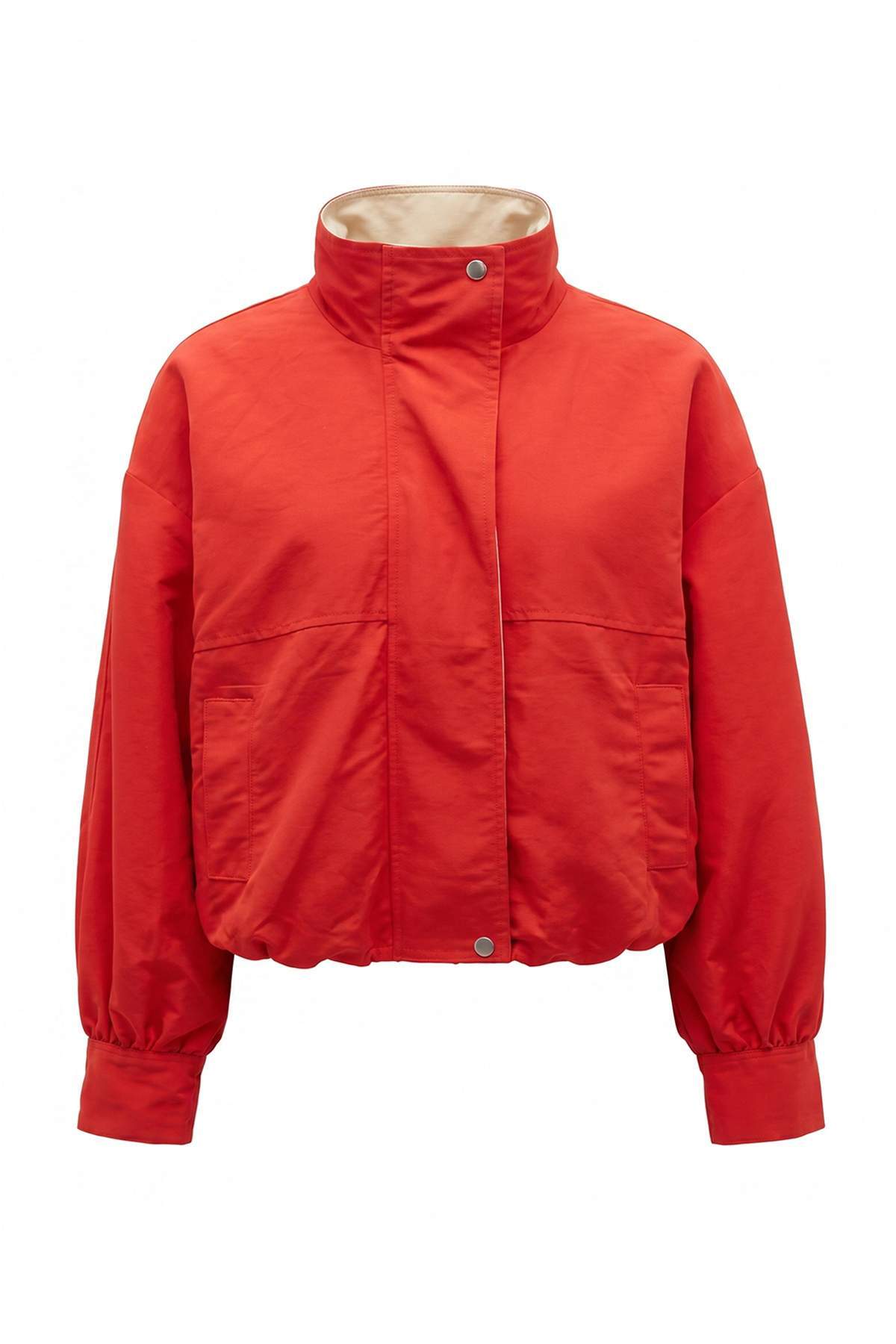 Trendyolmilla Kırmızı Oversize Mont TWOAW26MO00118