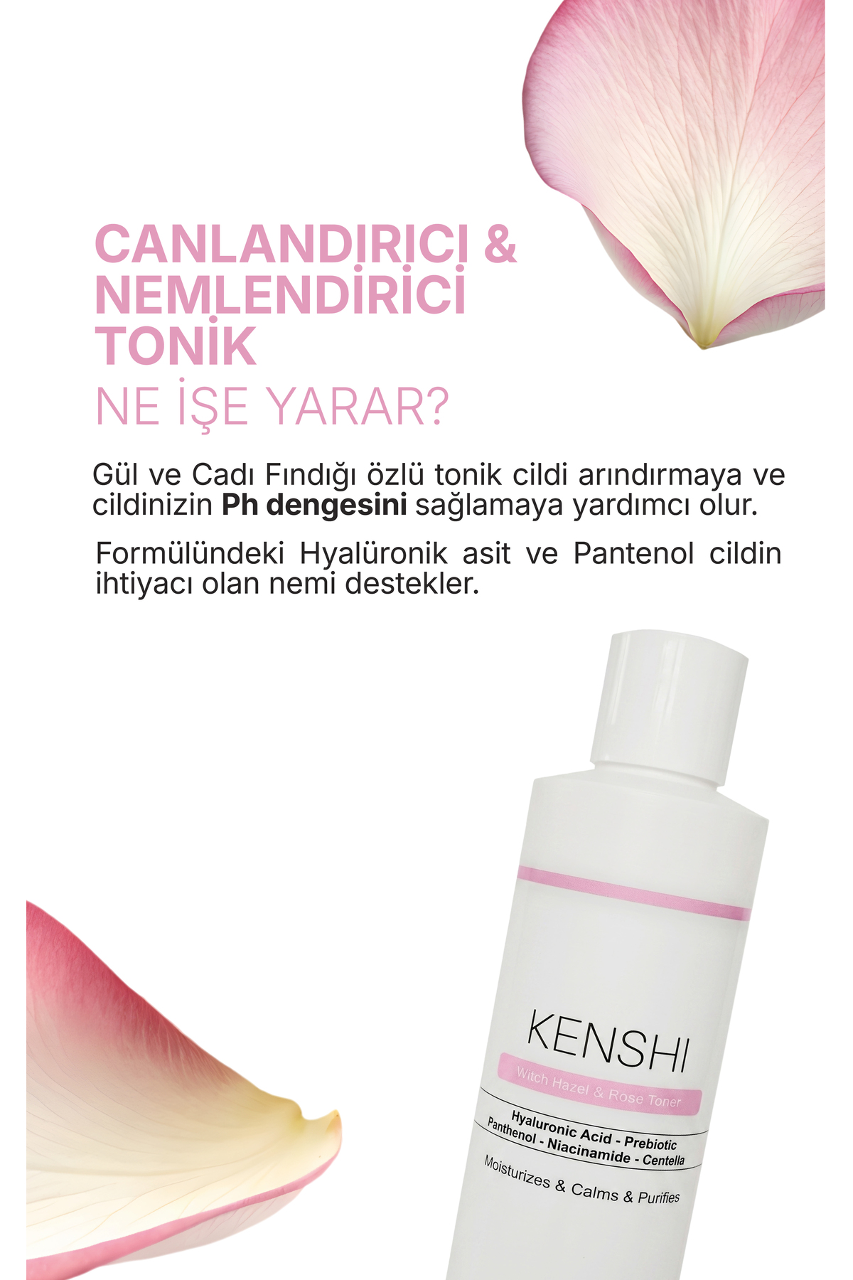 Kenshi Canlandırıcı & Nemlendirici & Arındırıcı ve Gözenek Karşıtı