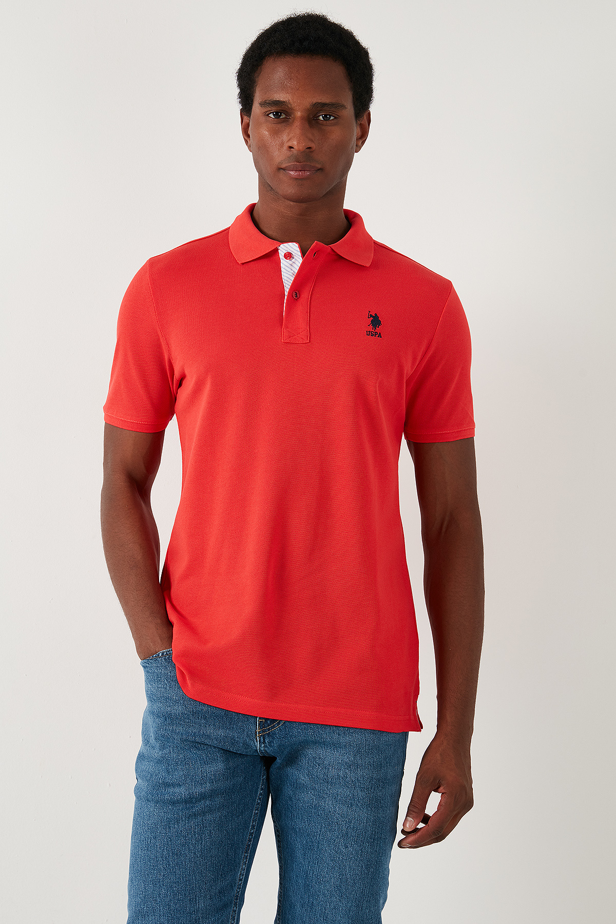 پولوشرت مردانه یقه پلو | یو اس پولو U.S. Polo Assn. 1794860 TR - تصویر 4