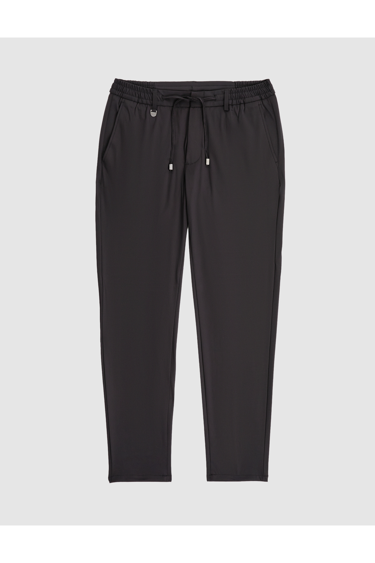 Pierre Cardin Siyah Ex. Slim Fit Beli Kordonlu Klasik Jogger Pantolon 50325158-VR046 görsel 5