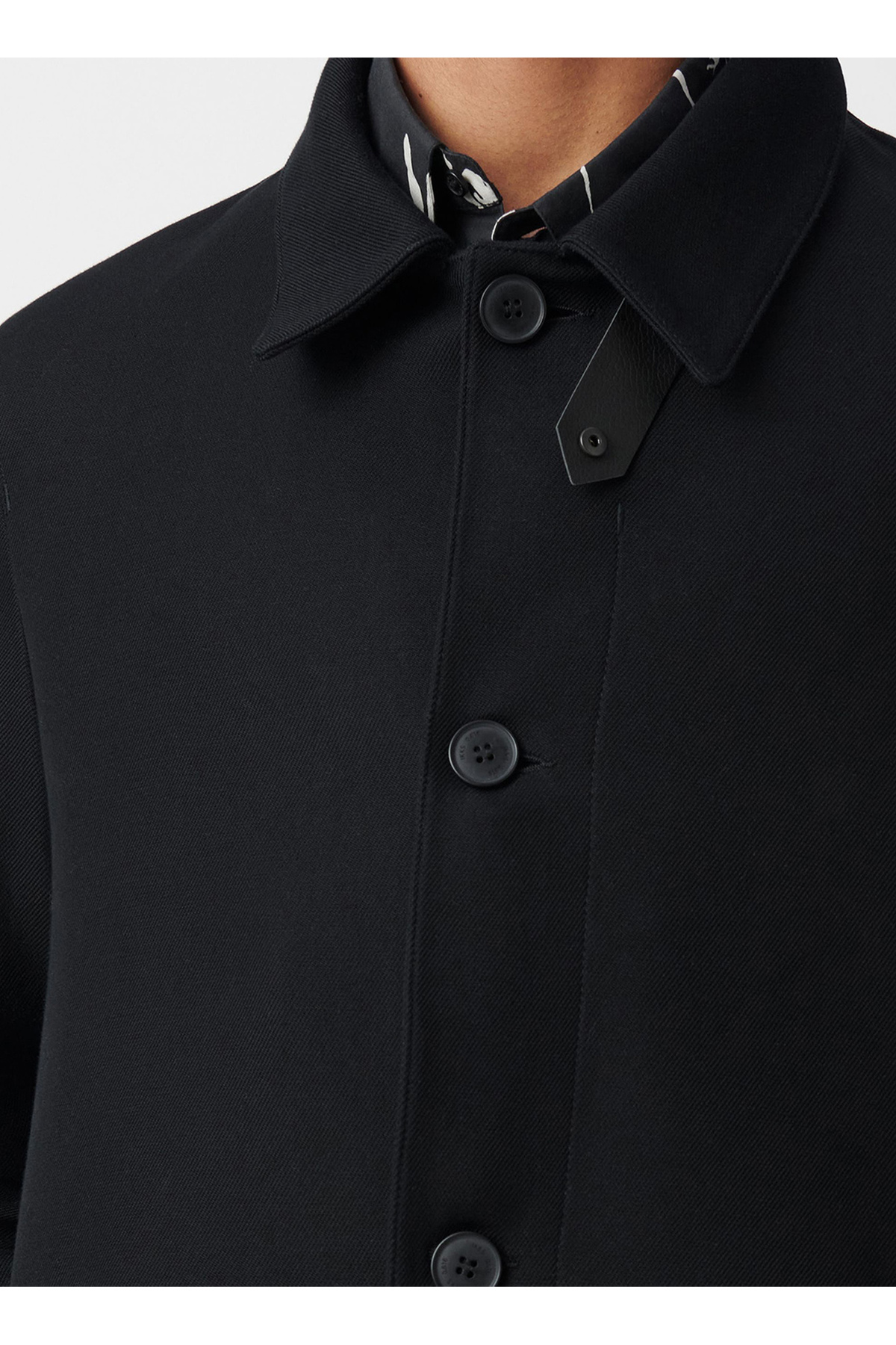 İkks Siyah Erkek Regular Fit Trençkot MZ44153 görsel 8