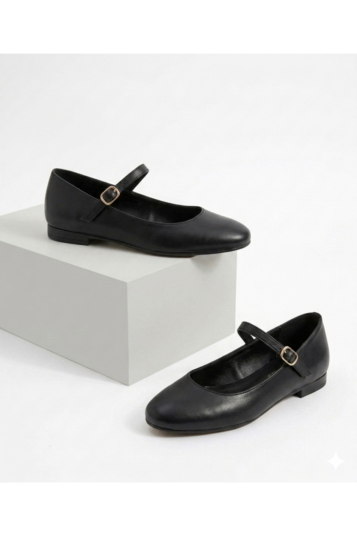 MAYA SHOES Kadın Babet Rahat Orta Pedik Günlük Şık Babet