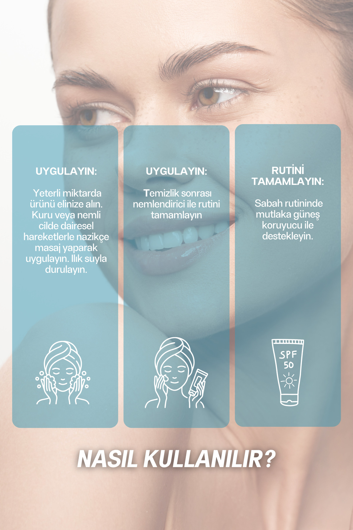Sebum Dengeleyici, Aydınlatıcı Etkili Tüm Cilt Tiplerine Uygun Yüz Yıkama Jeli 200 ml — LDR-008 — تصویر 7 از 8