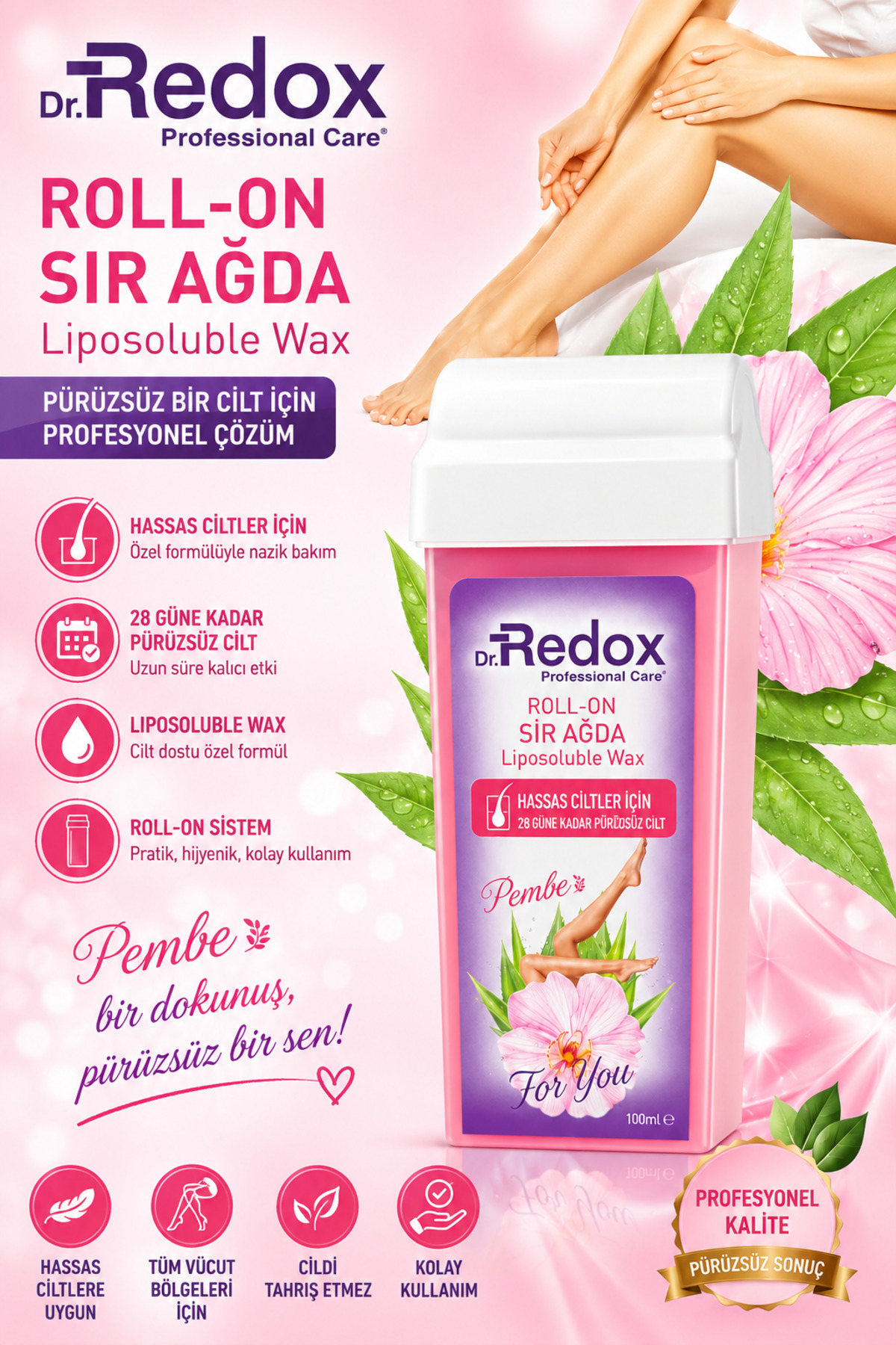 DR REDOX Roll-on Sir Ağda Pudralı — ROLL-ON SİR AĞDA