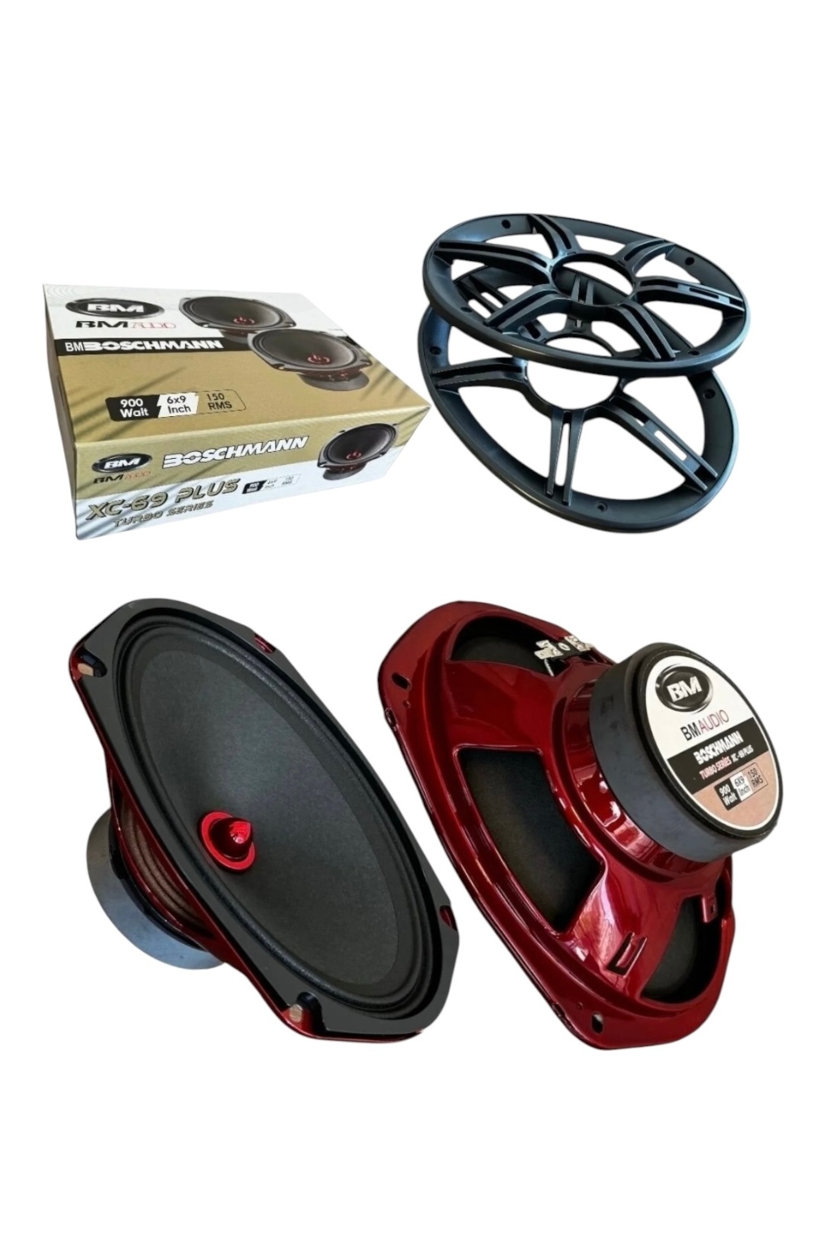 Boschmann XW-69-900WMAX-150W RMS-6''X9''-OVAL MİDRANGE HOPARLÖR-2