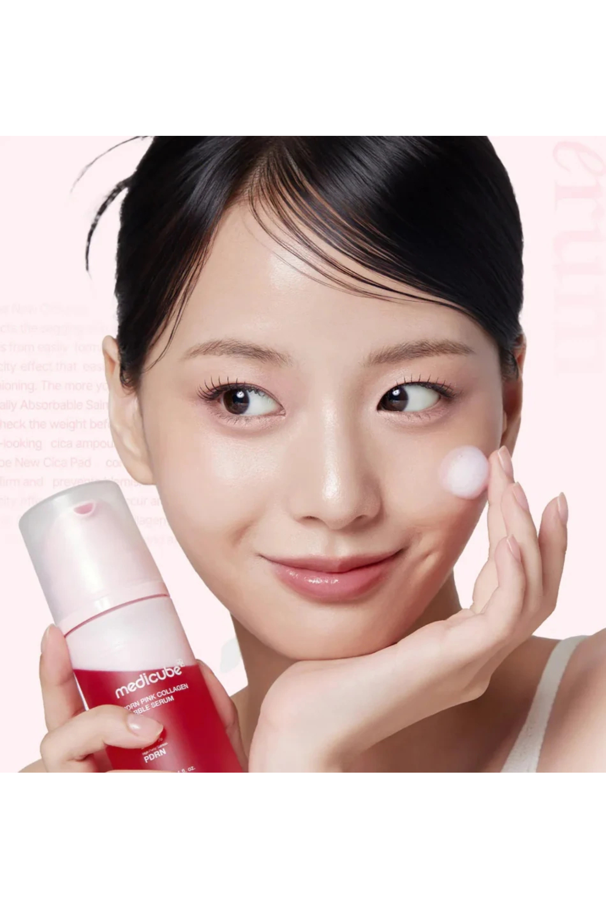 PDRN PINK COLLAGEN BUBBLE SERUM 95ml — 8800289478796 — تصویر 3 از 5