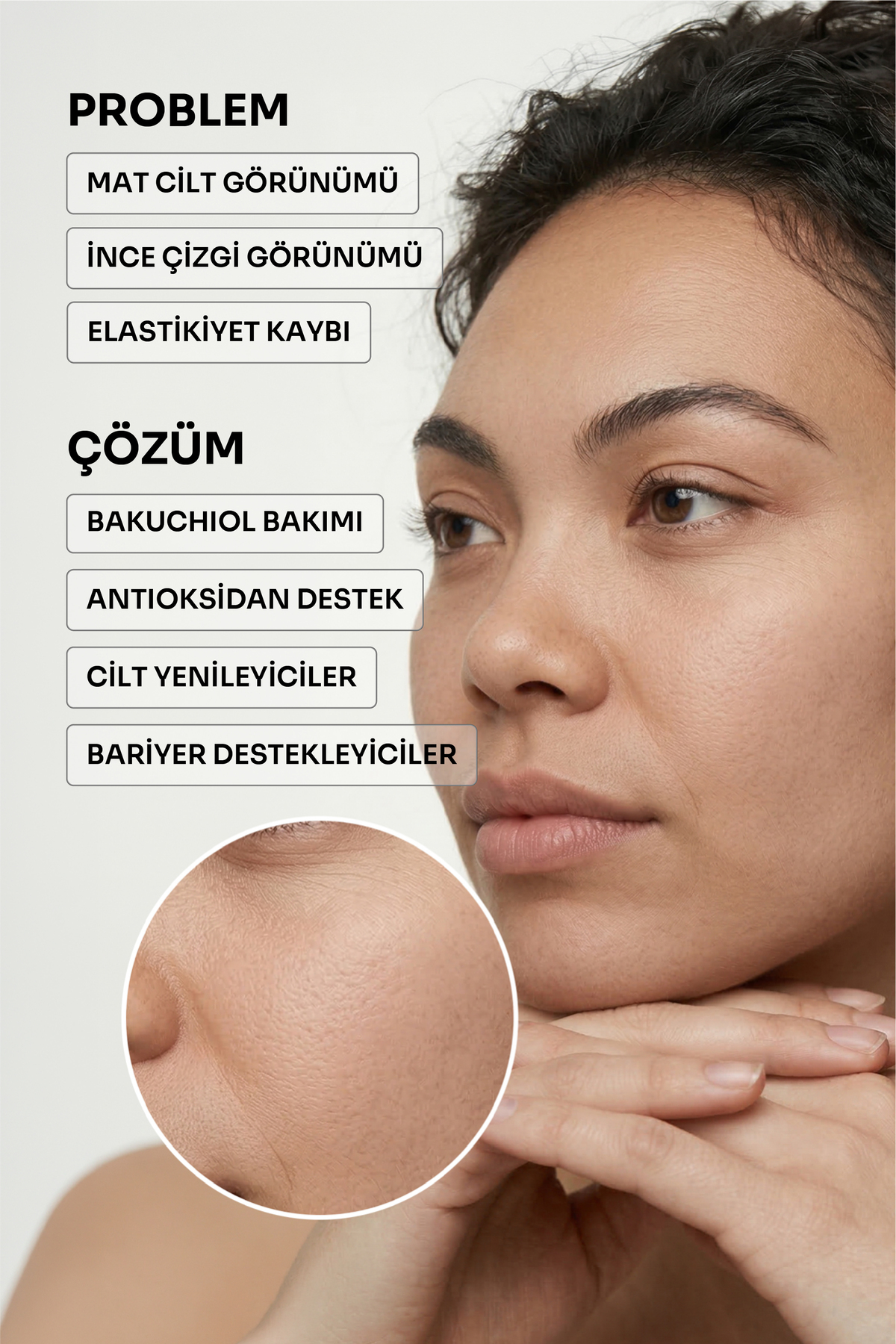 Kırışıklık Karşıtı Bakuchiol Serum | Doğal Retinol Alternatifi Yaşlanma Karşıtı Bakım | 30 ml — BAKUCHIOL — تصویر 6 از 8
