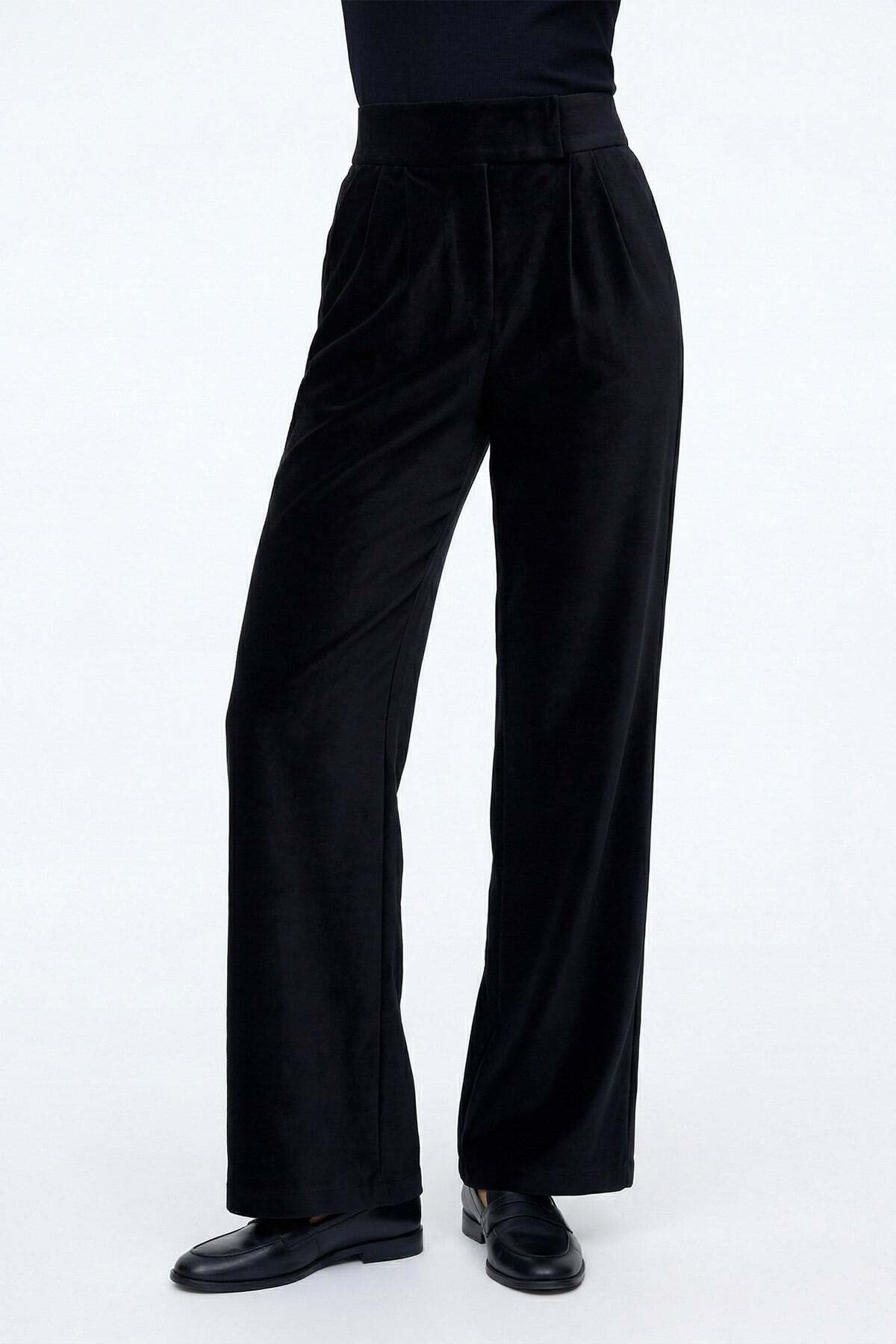 Palazzo TROUSERS with Lycra Velcro Closure Pocket