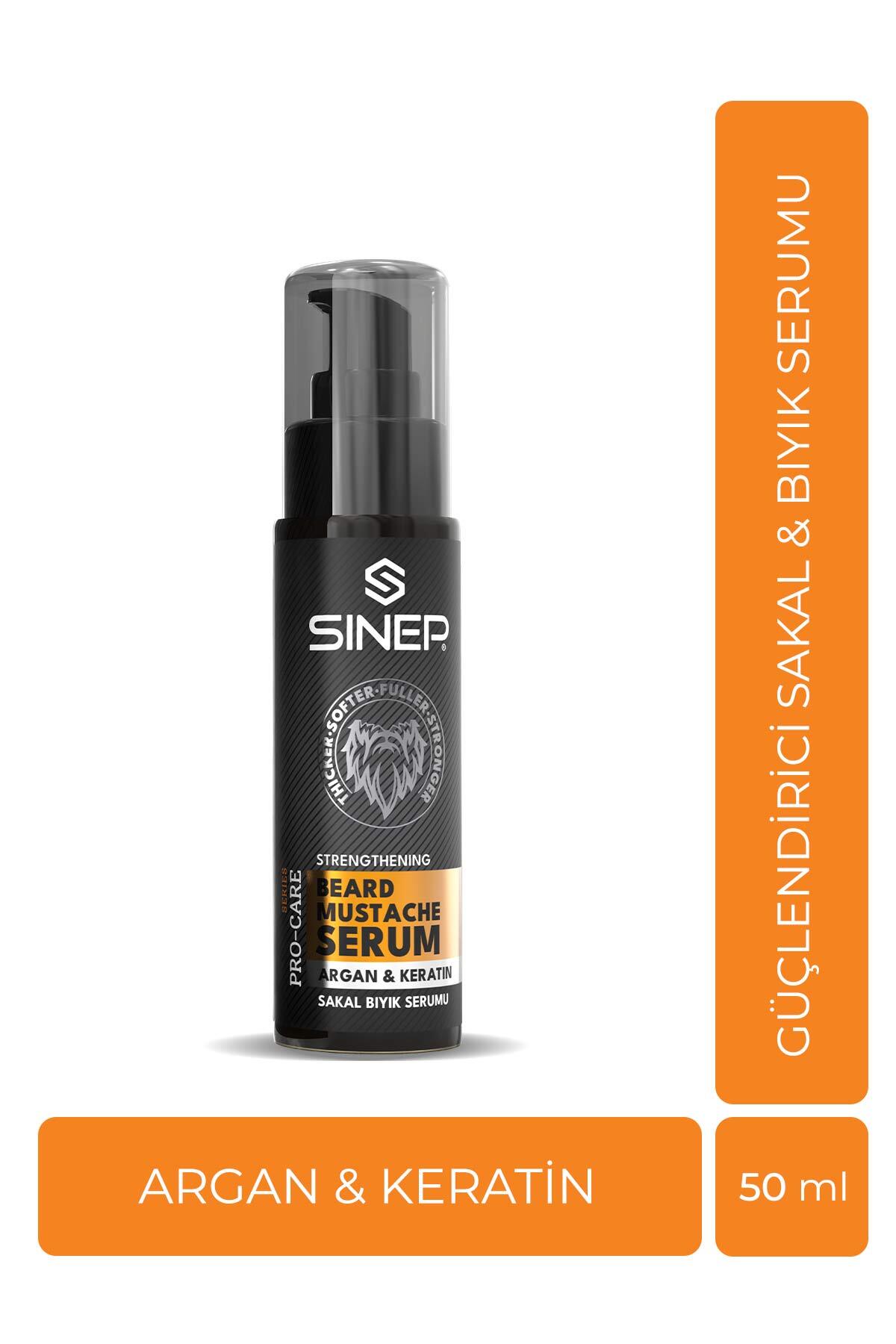 Sinep Beard Oil 50 ml 1- Argan&Keratin — SB.SBU.0008.21307