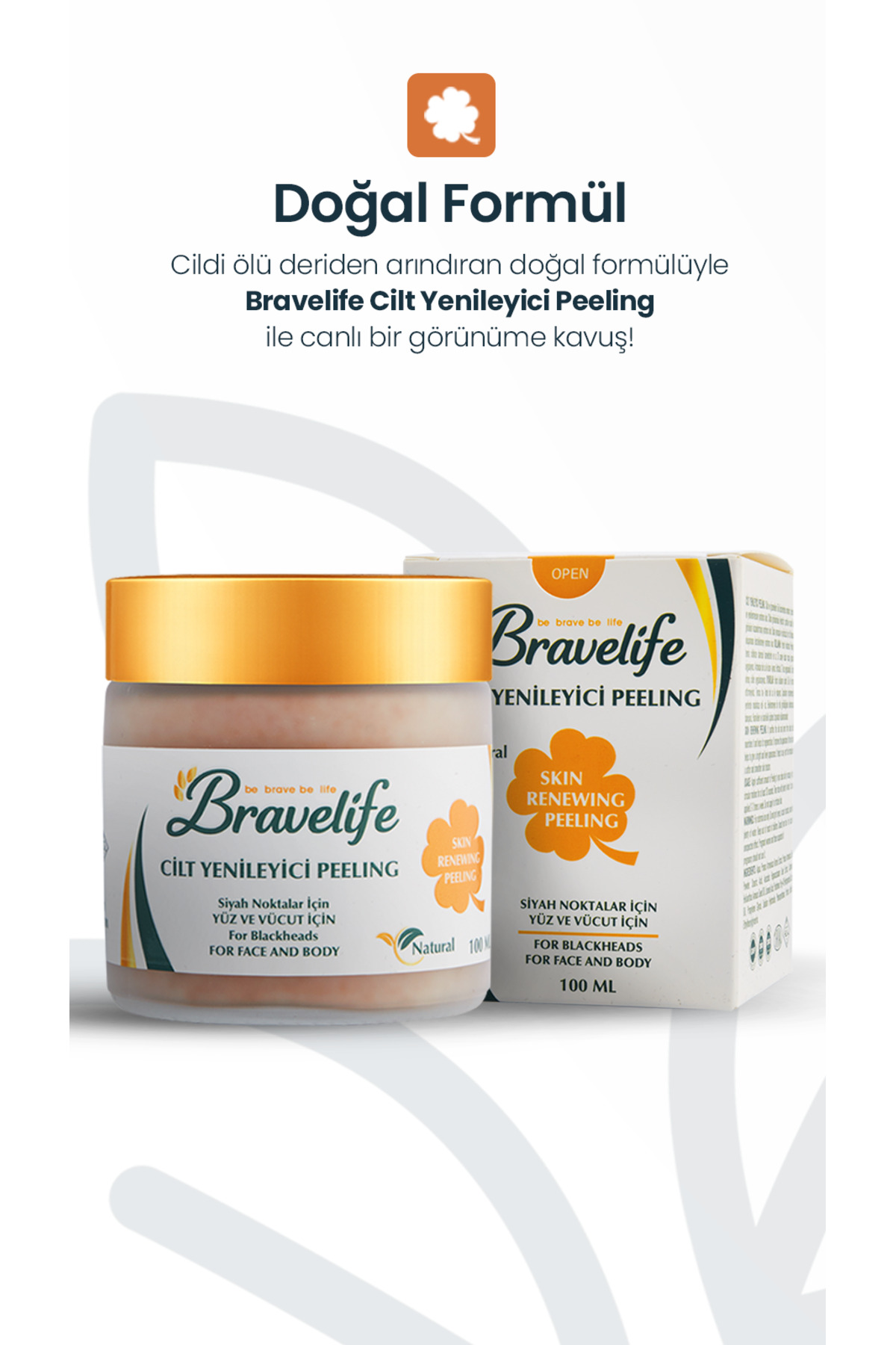 Kayısı Çekirdekli Panthenollü Yüz Peelingi 100 ml 2'li Set — 8685198110049-2 — تصویر 5 از 5