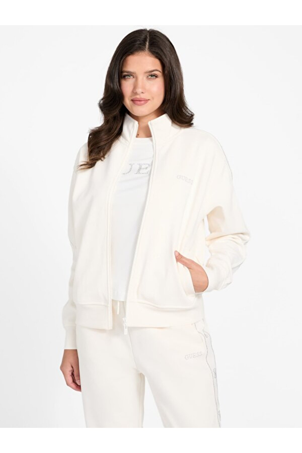 Guess Octavia Kadın Aktif Sweatshirt