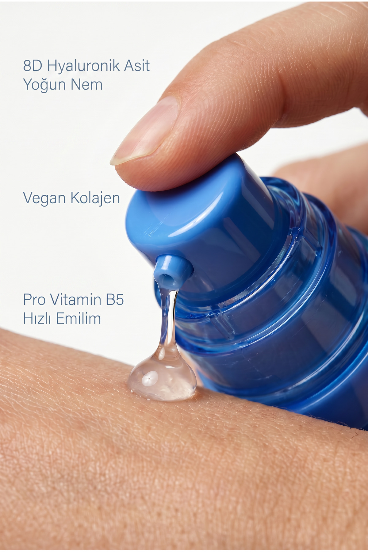 Hydra Bliss 8D Hyaluronik Asit Serum 30 ml Yoğun Nemlendirici Dolgunlaştırıcı Yenileyici Cilt Serumu — HYDRABLISS-001 — تصویر 5 از 8