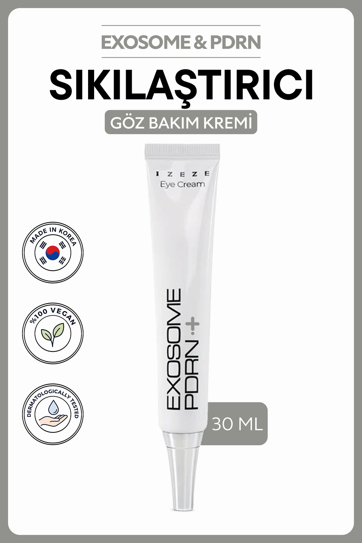 IZEZE Exosome PDRN Sıkılaştırıcı Göz Kremi 30 ml | Yaşlanma