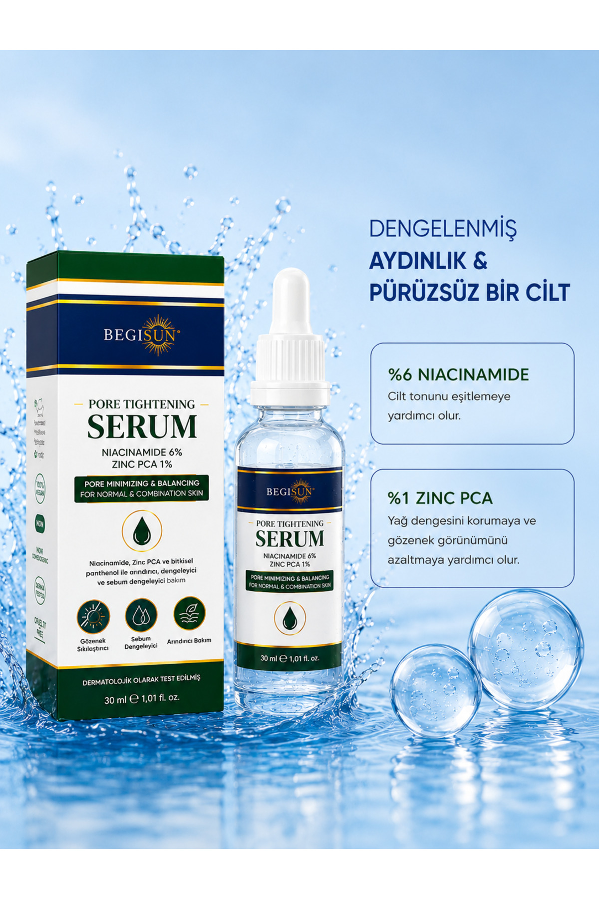 Serum | Hyaluronik Asit & B5 & Yoğun Nem | Tüm Cilt Tipleri — 2026NEMLENDIRICI — تصویر 3 از 8