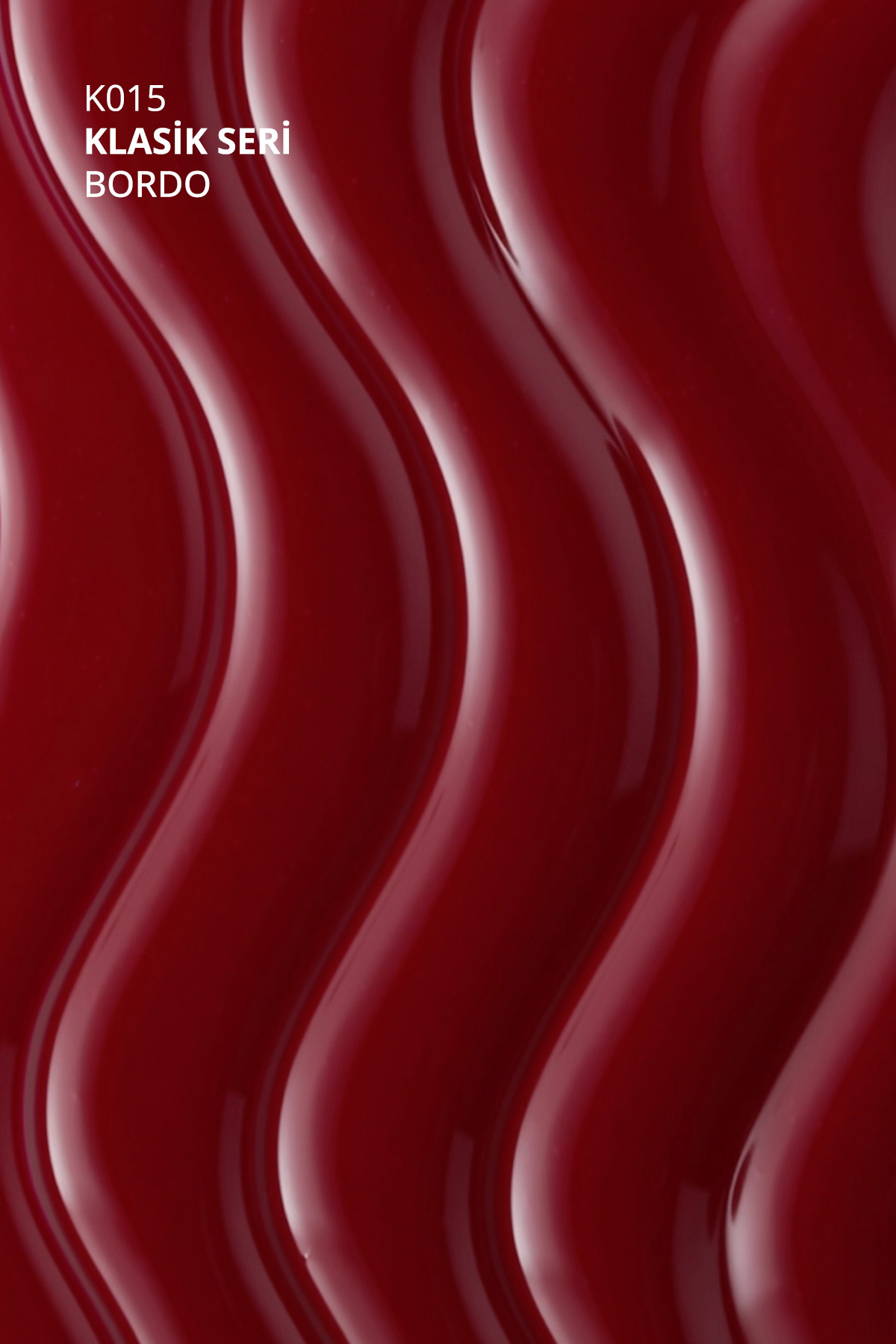 Kalıcı Oje K015, Bordo, 4 ml, TPO- FREE — زرشکی 8860101A01S01K015 — تصویر 5 از 7