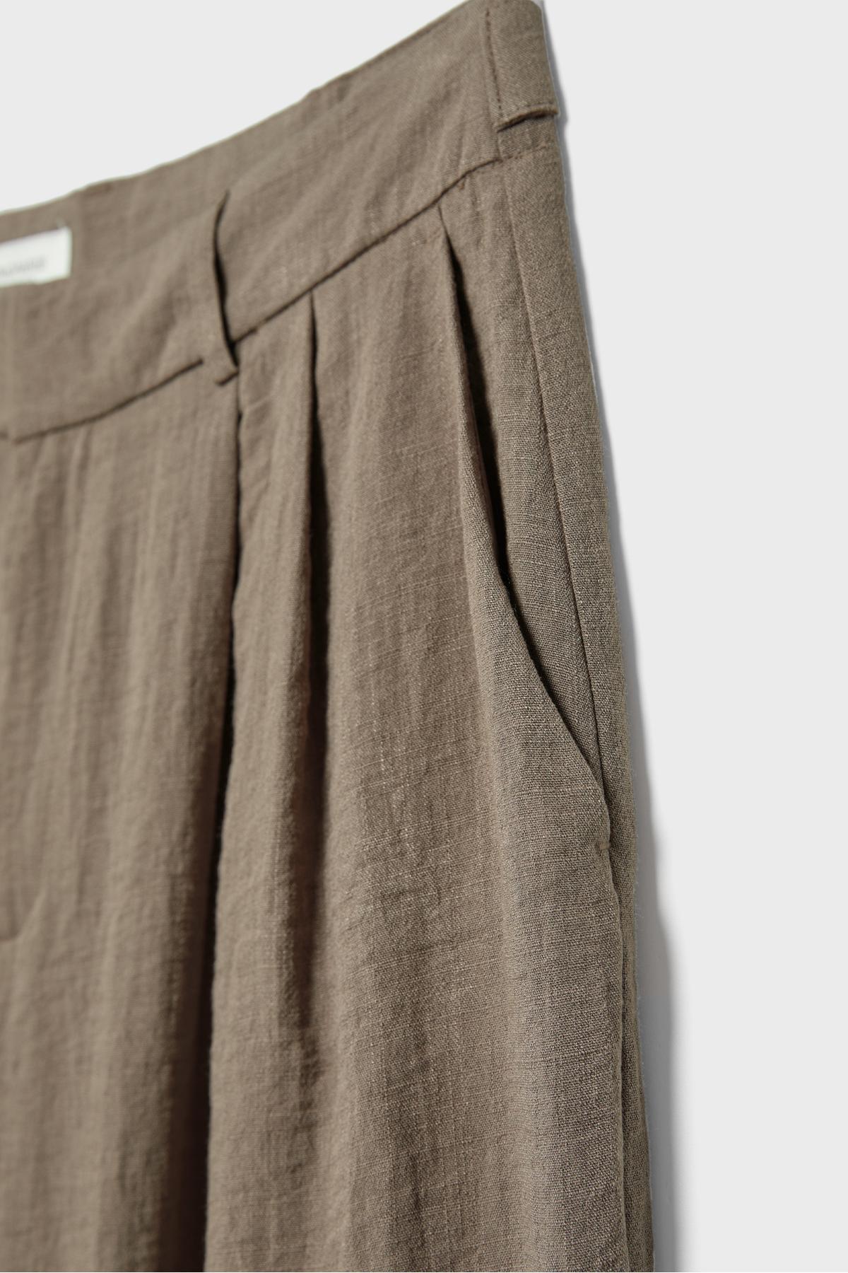 Stradivarius Ayarlanabilir geniş paça pantolon görsel 8