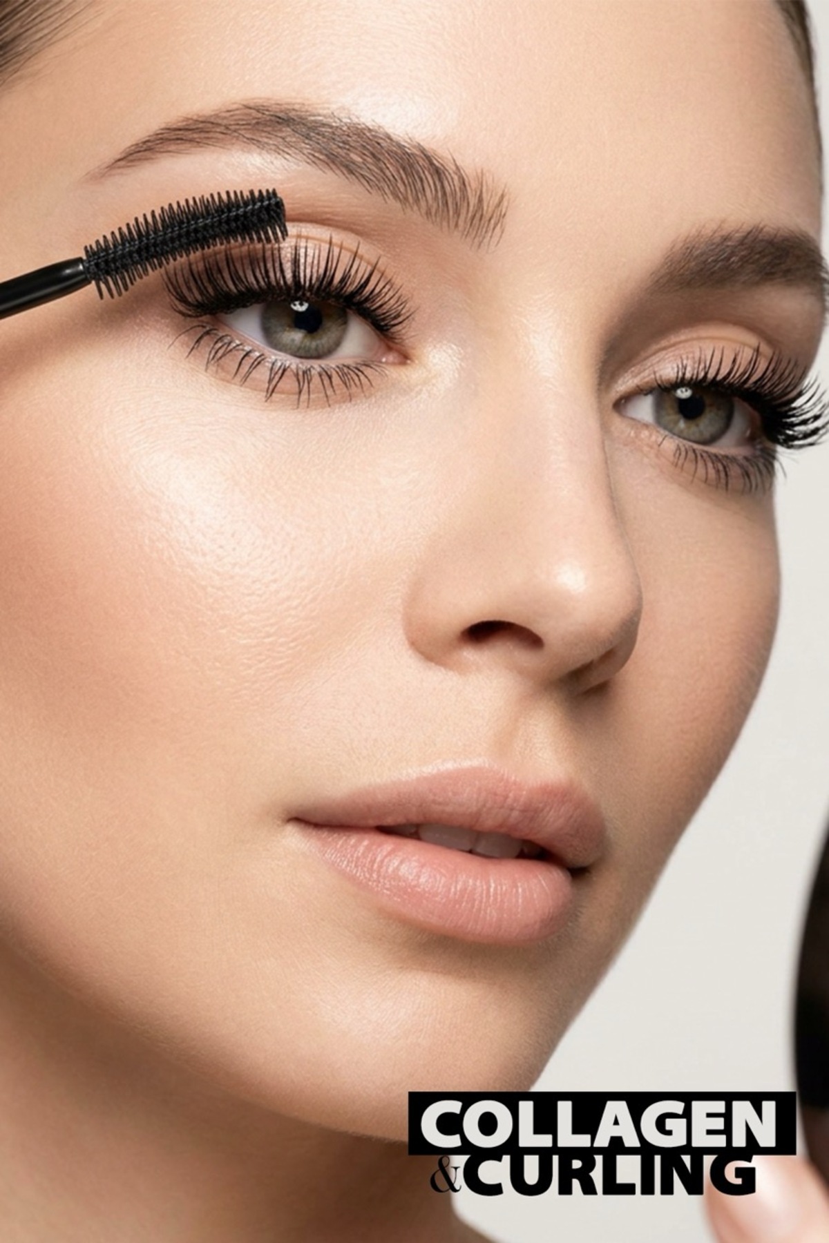 Collagen & Curling Ultra Black Volume Mascara, Kirpik Besleyici Siyah Hacim Veren Kıvırıcı Maskara — مشکی collagen — تصویر 4 از 4