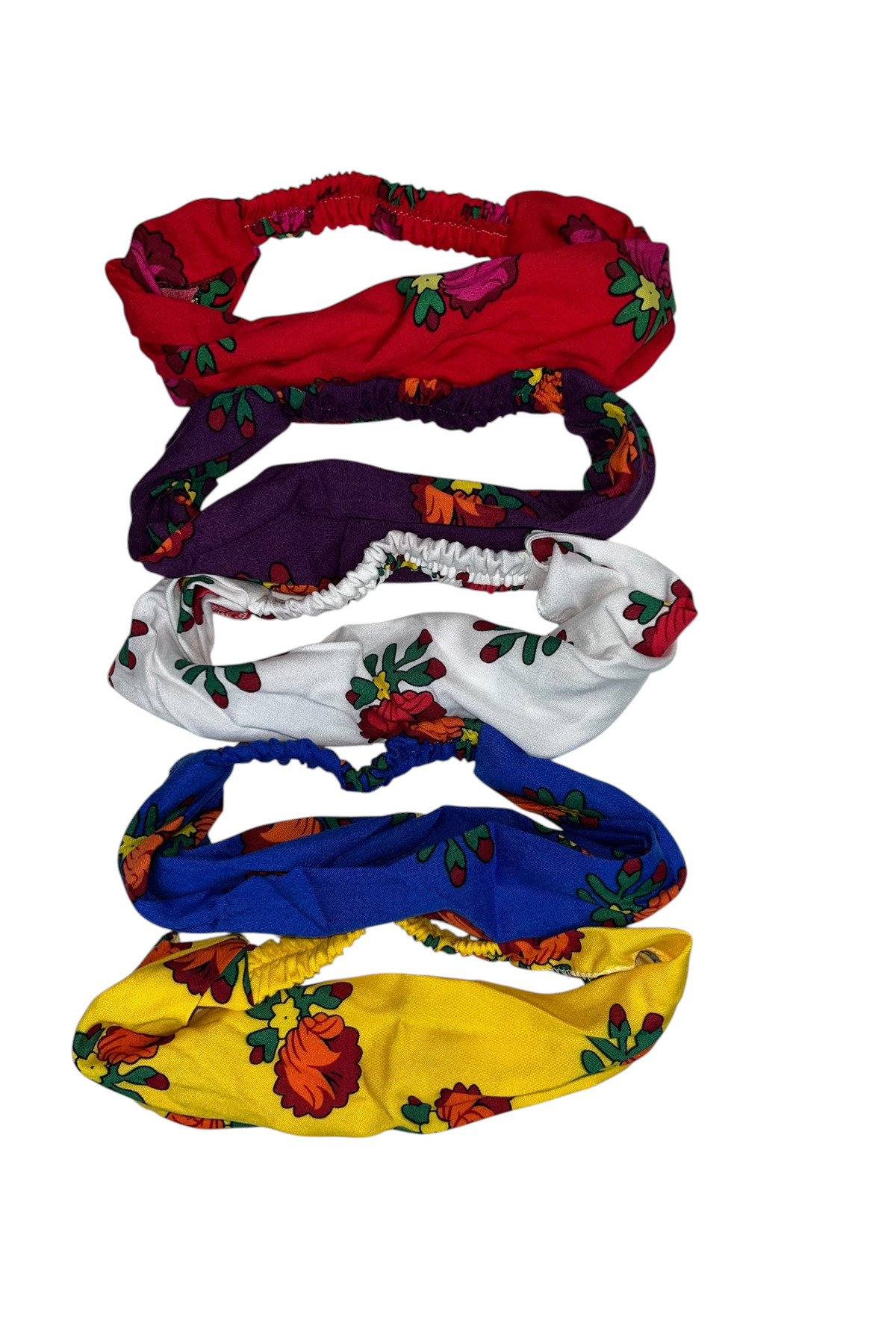 Elastic Bandana Set of 5