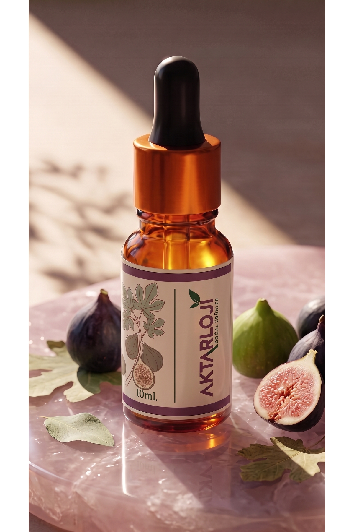 İncir Çekirdeği Yağı 10 ml / Soğuk Sıkım / %100 Saf Ve Doğal / Fig Seeds Oil — A1-İncir-Çekirdeği-yag-10 — تصویر 8 از 8