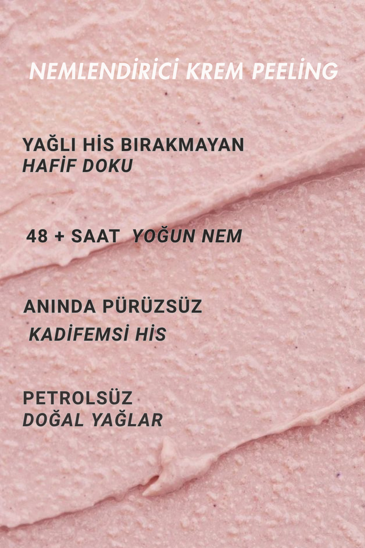 Silky Touch | Yumuşatıcı, Nemlendirici Krem Peeling Vücut Ovması — STJAR — تصویر 3 از 5