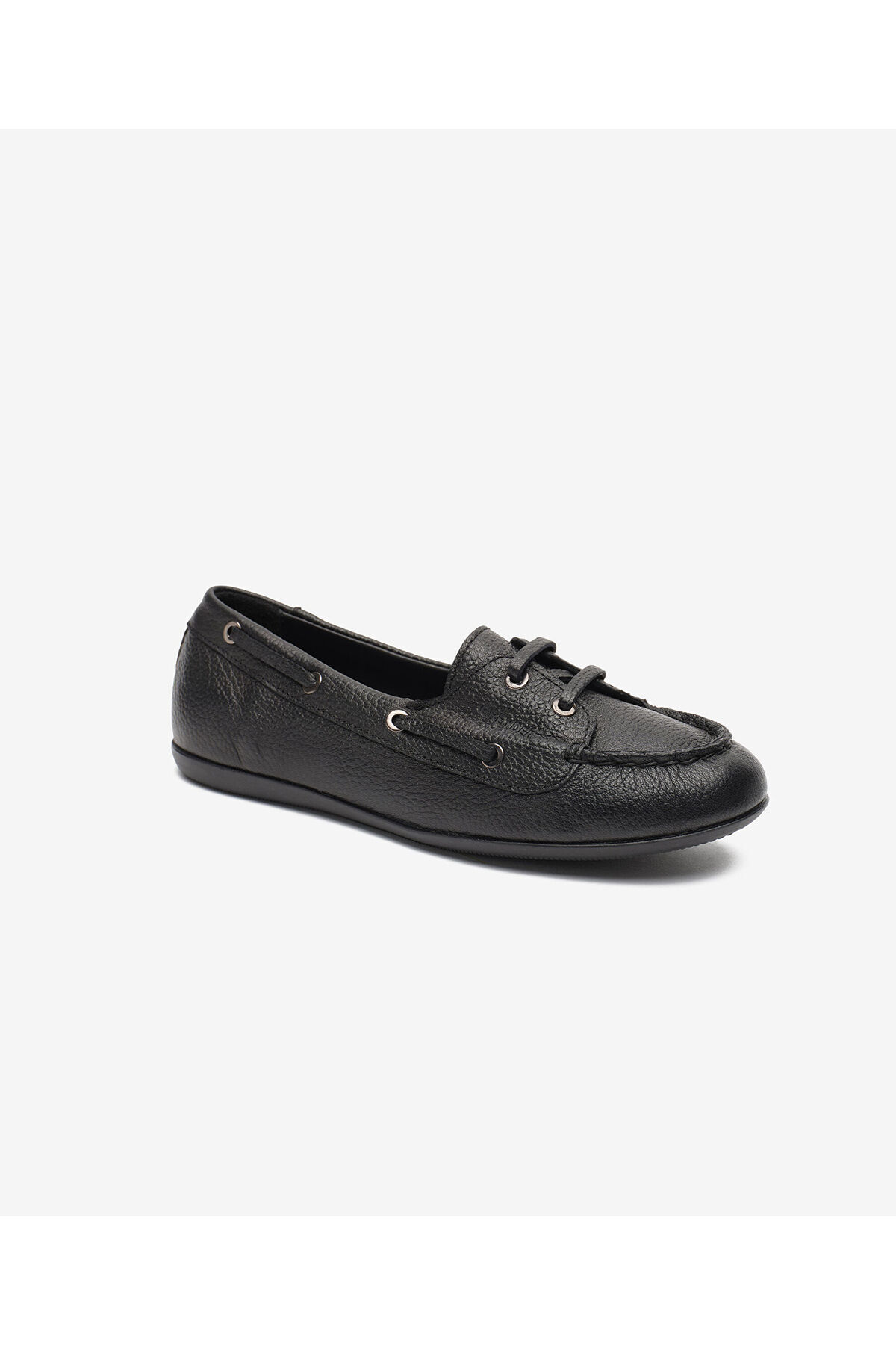 Greyder Kadın Siyah Hakiki Deri Loafer Ayakkabı 5Y2CA34370 görsel 2