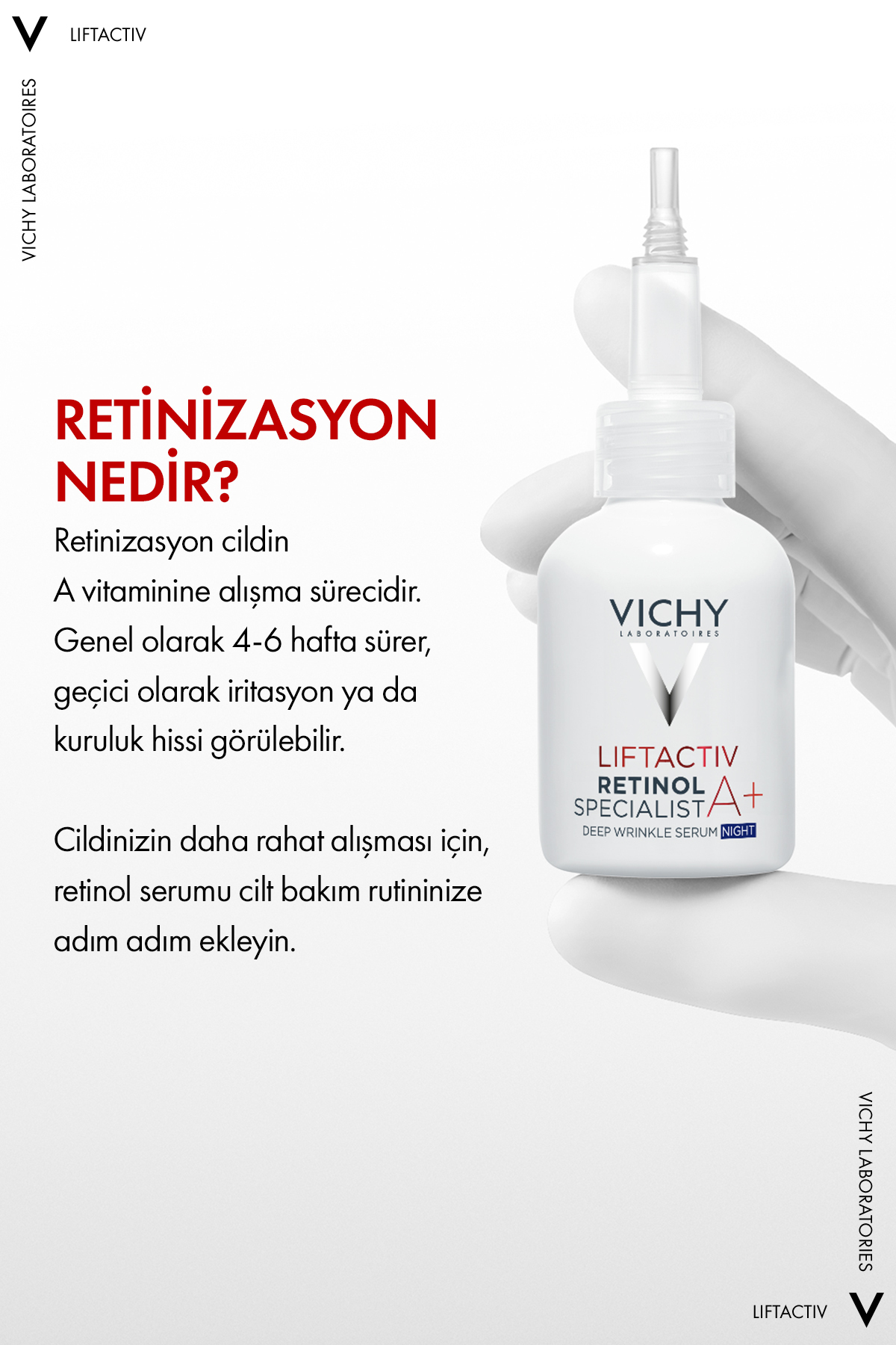 Liftactiv Retinol Specialist Retinol İçeren Derin Kırışıklık Karşıtı Cilt Bakım Serumu 30 ml — 821636 — تصویر 6 از 8