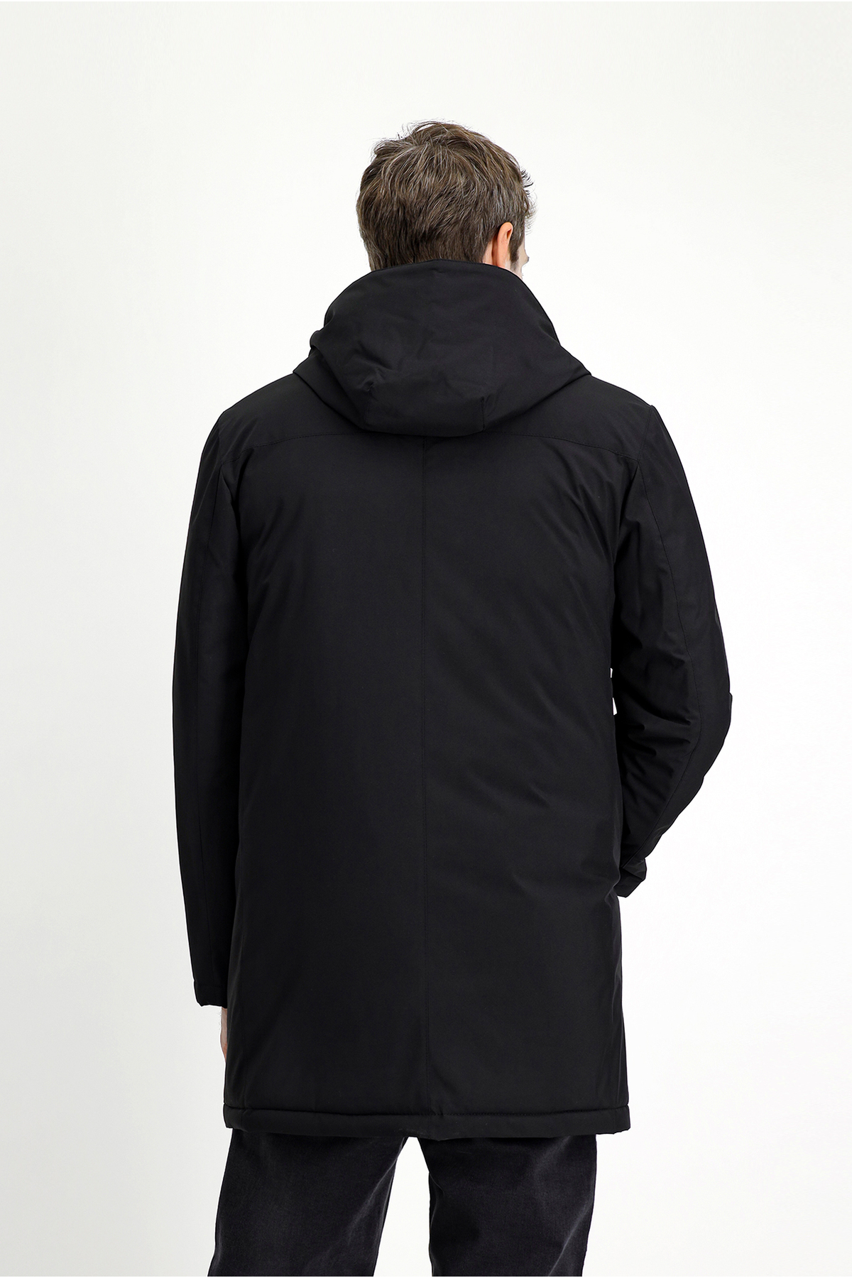Kiğılı Slim Fit Dar Kesim Kapüşonlu Spor Şişme Kaban görsel 6