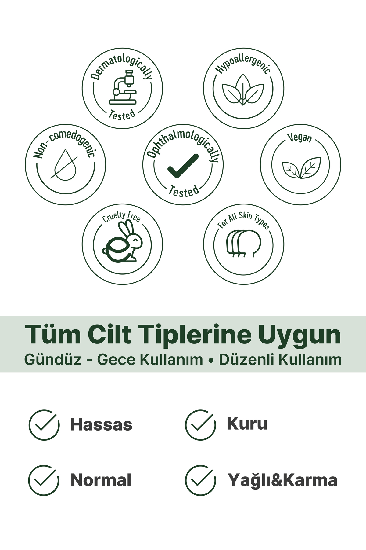 Yoğun Nemlendirici Bariyer Güçlendirici Cilt Bakım Seti | Peptit Serum - Krem - Lip Balm İçeren Set — KİT.LNV01 — تصویر 7 از 8