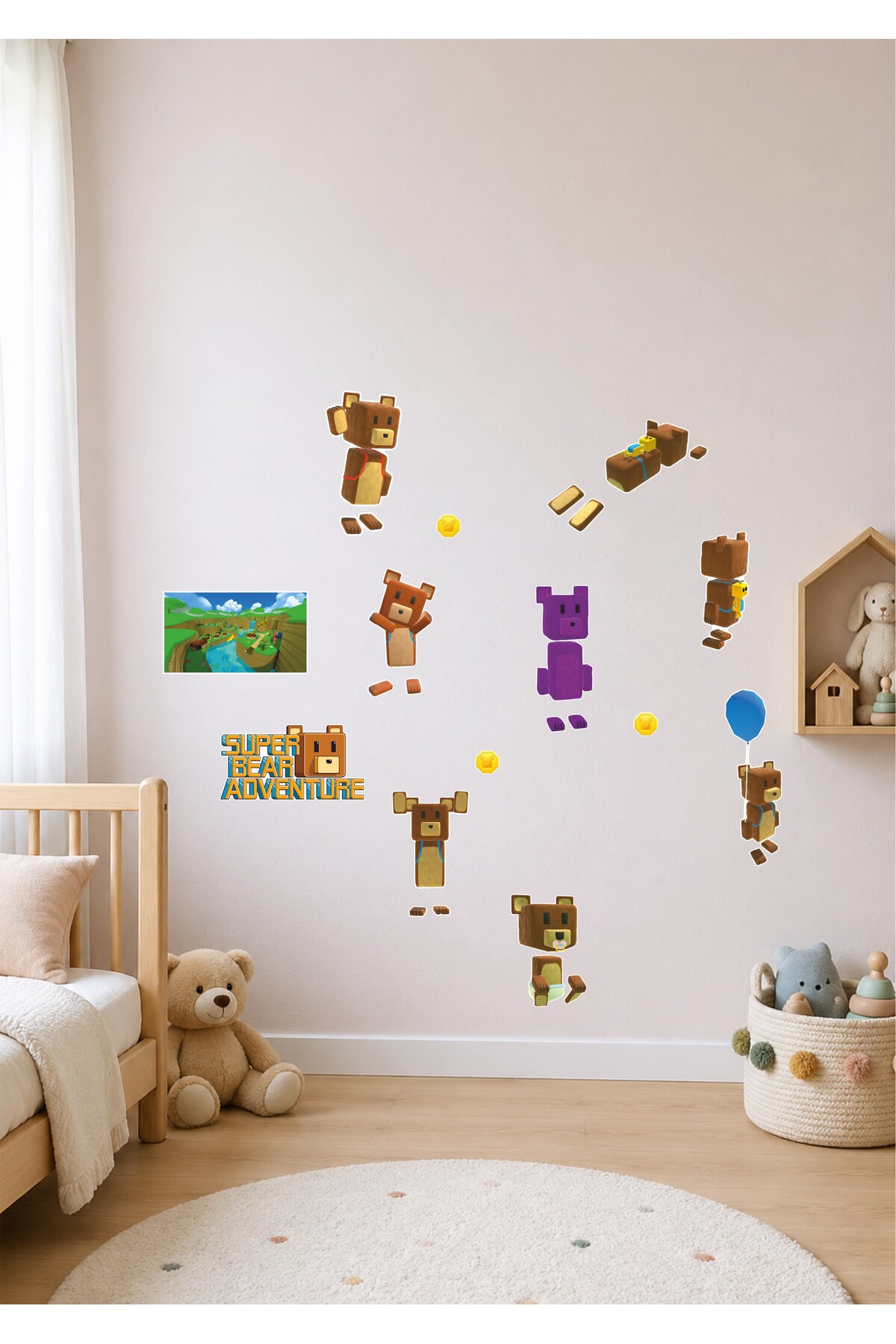Peel And Stick Wallpaper Border – Cartoon Little Animal Design, 10cm X 500cm, Self-Adhesive, Waterproof For Bathroom, Kids Room, Kitchen