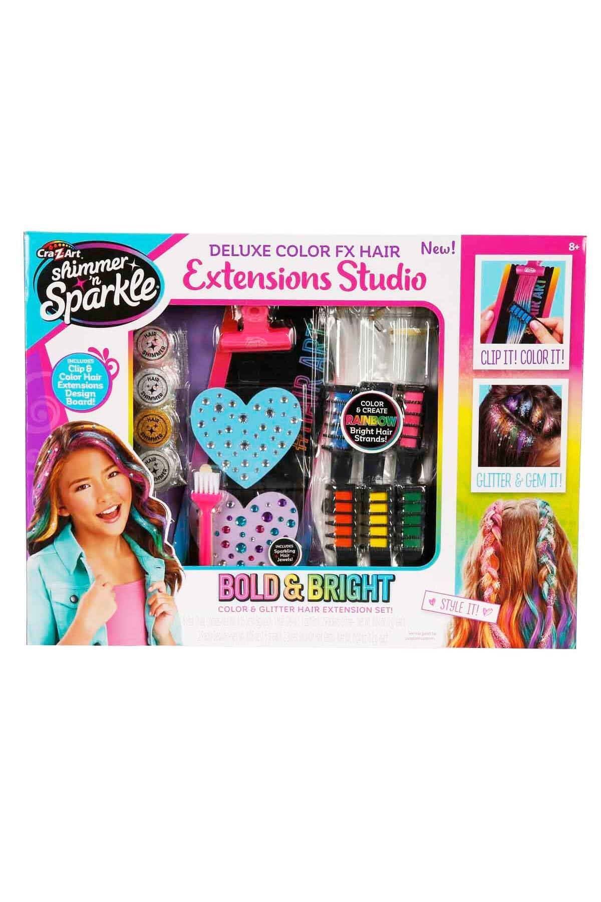 Feyza Oyuncak Cra-Z-Art Shimmer N Sparkle Deluxe Saç Tasarım