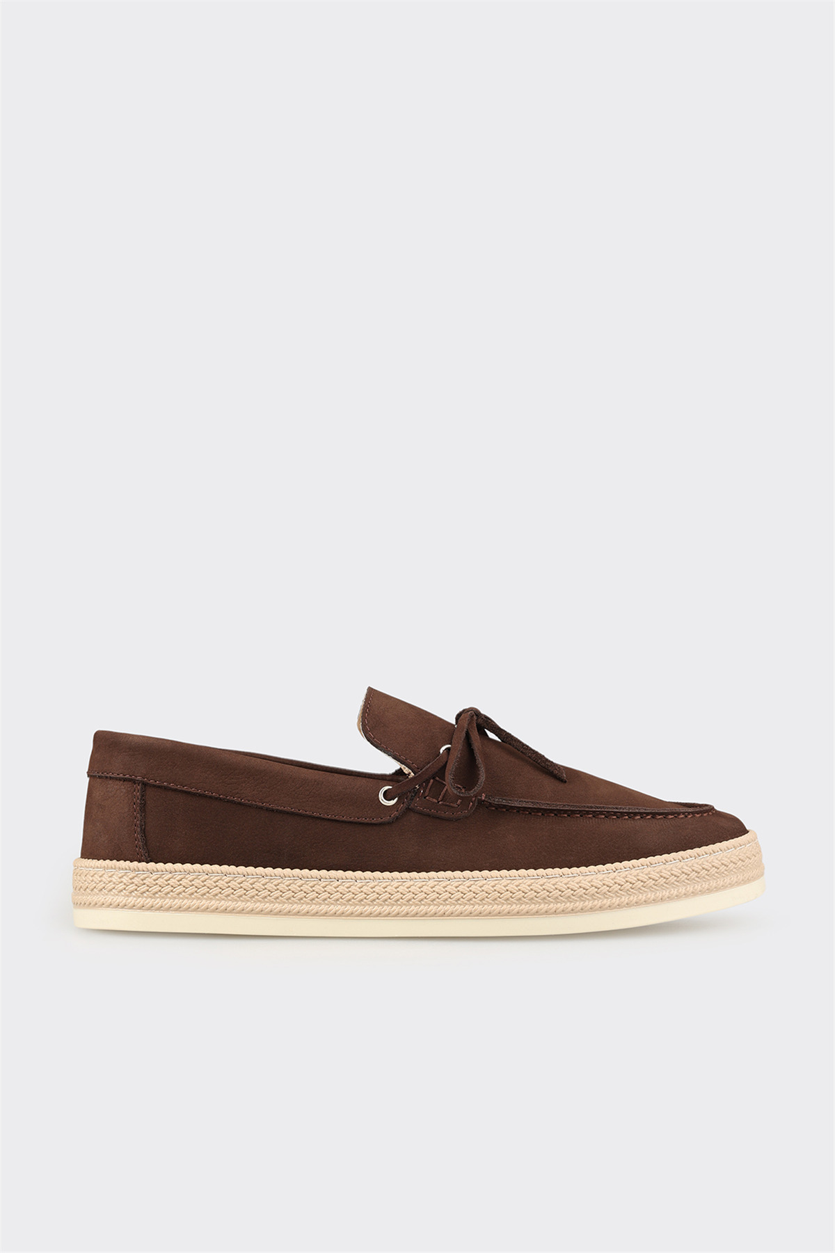 Elle Shoes Kahve Deri Erkek Günlük Ayakkabı