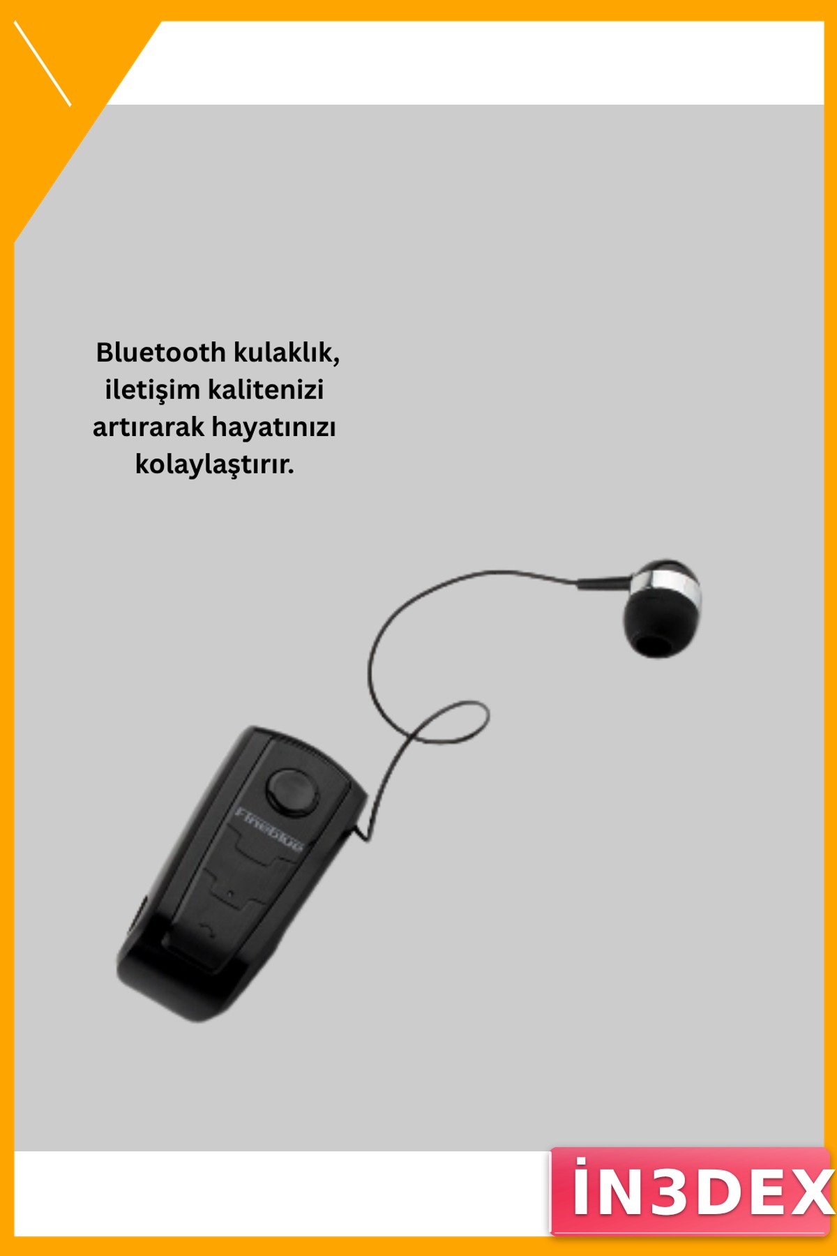 Gürültü Önleyici Bluetooth Kulaklık 8 Saat Konuşma Çift Cihaz