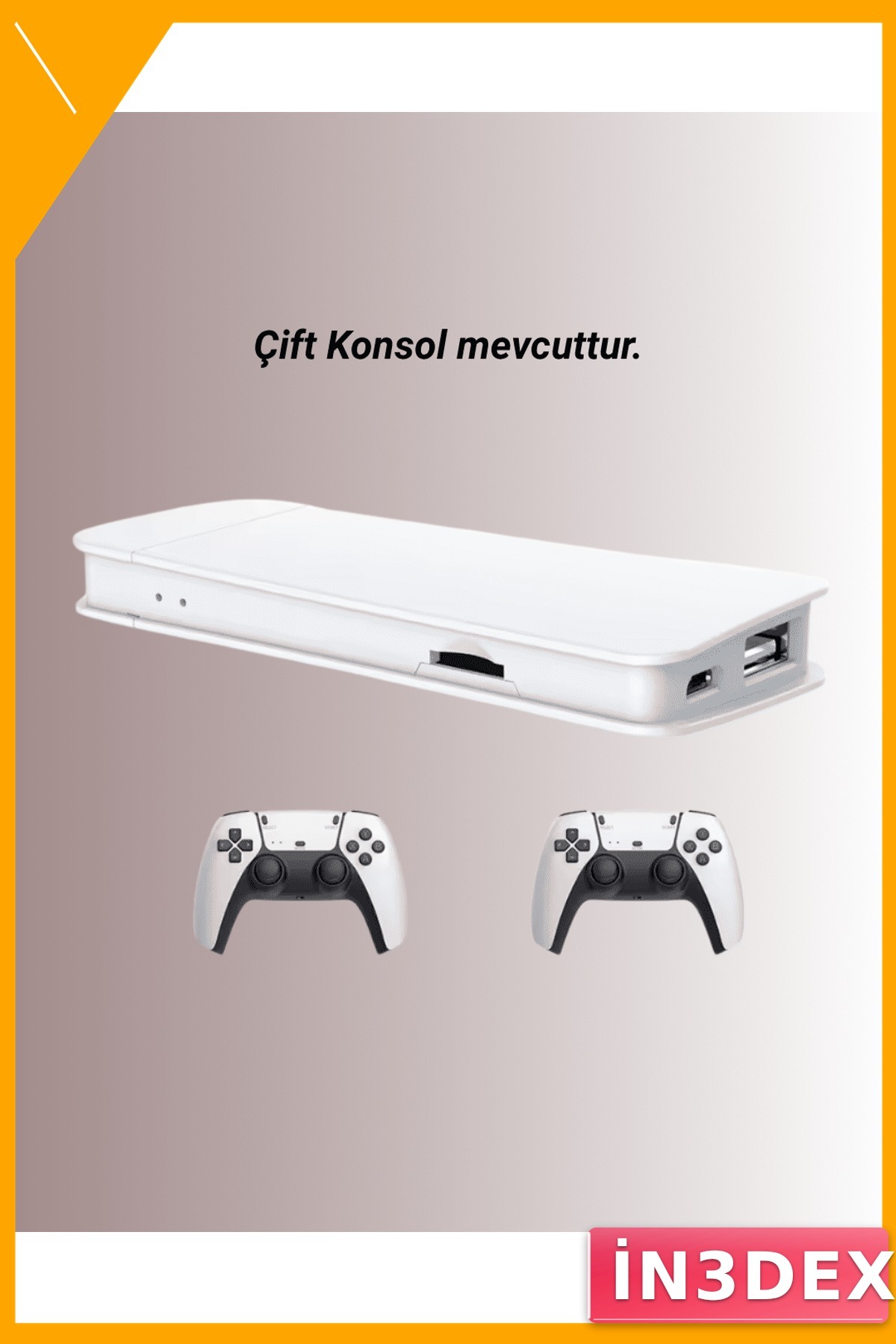 Retro Oyun Konsolu 620 Oyun Dahili Çocuklar İçin Nostaljik