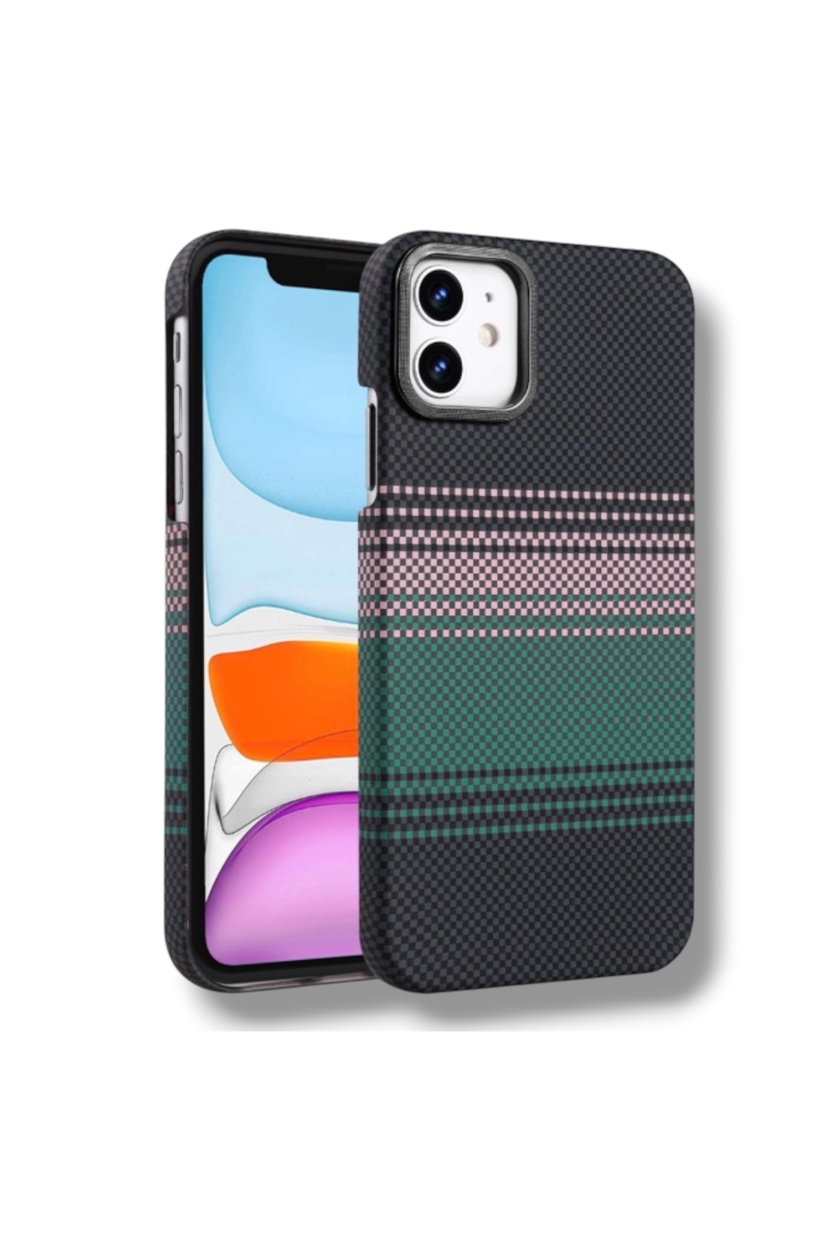 Iphone 11 Compatible Vega Carbon Fiber Premium Luxury Slim Magsafe Phone Case