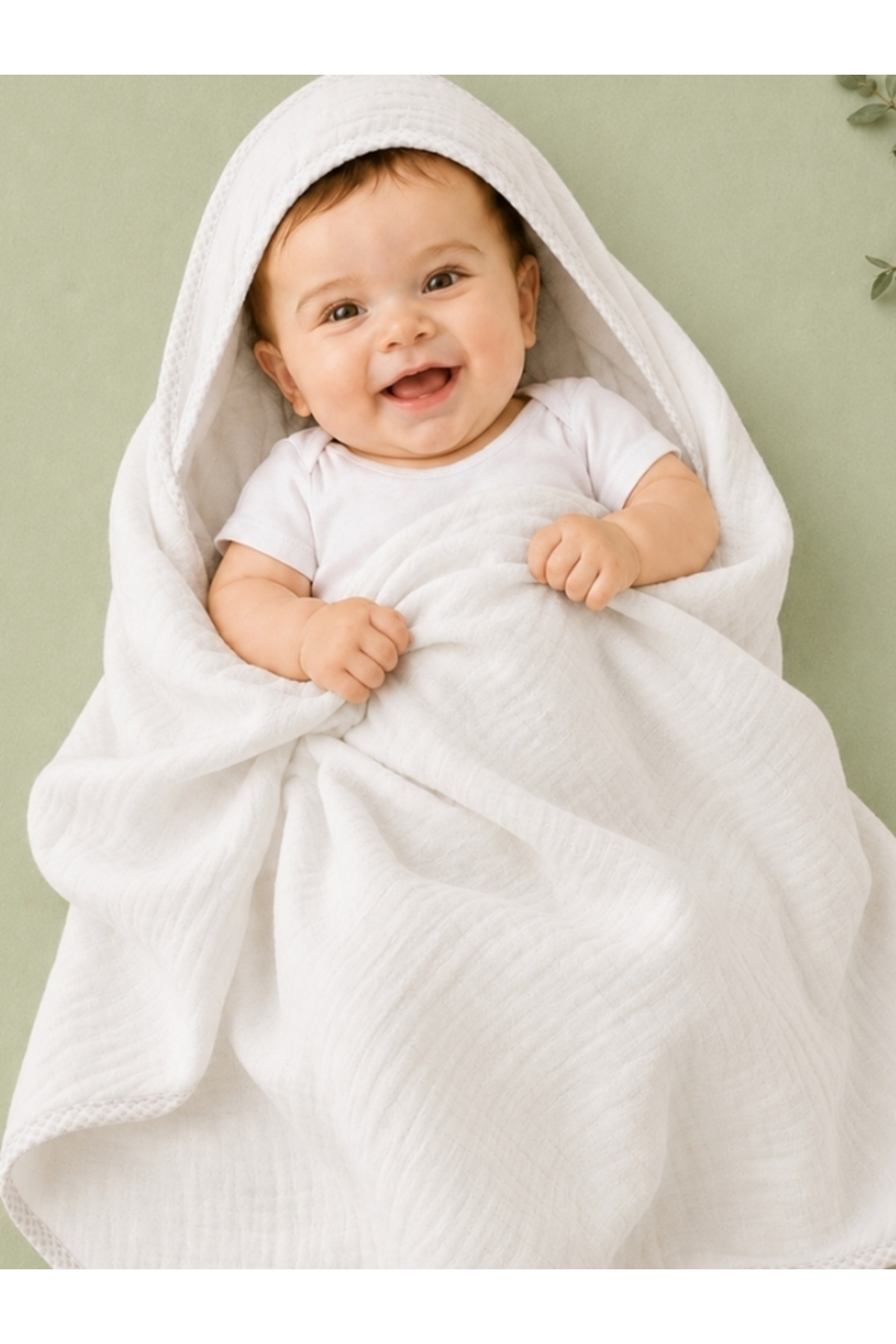 Baby Muslin 100% Cotton Towel Swaddle 80x80cm Color Options