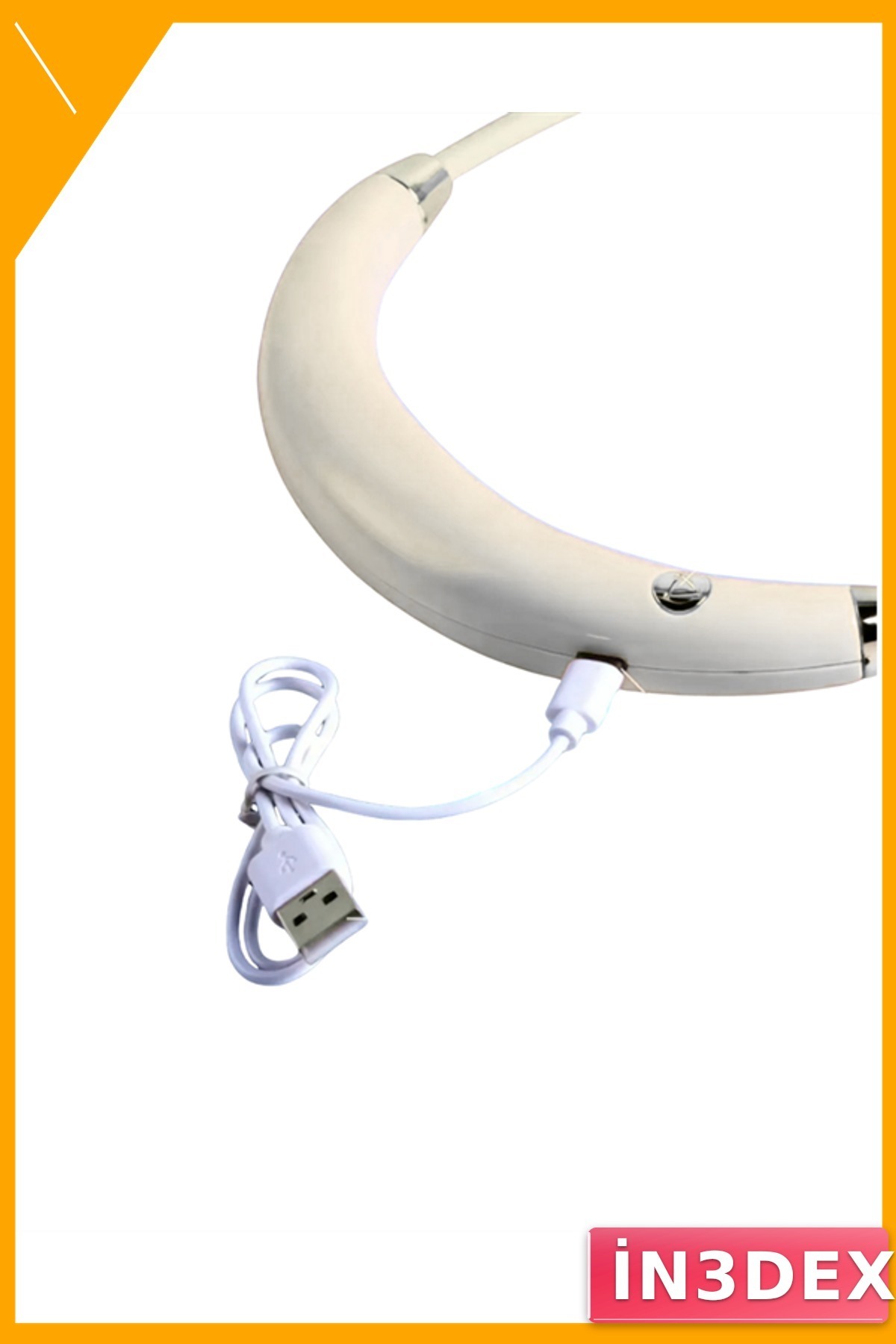 Taşınabilir Katlanabilir Mini Fan Turbo Motor 5 Kanat USB Şarjlı