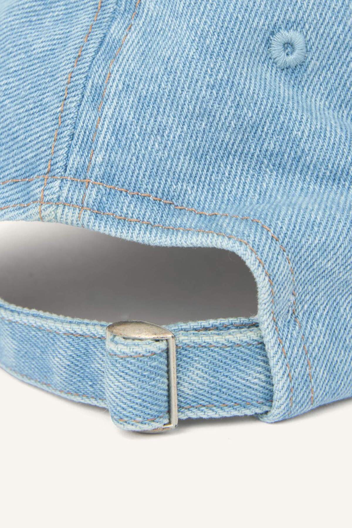 DeFacto Erkek Nakışlı Jean Cap Şapka G4769AX26SM görsel 6