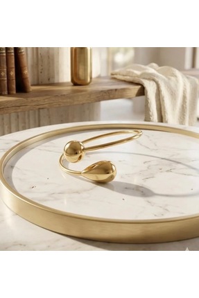 Opak Jewellery Çelik Kelepçe (Gold)